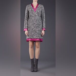 $1895 Balenciaga Virgin Wool Sweater Dress size 38